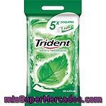 Chicles Stick Clorofila Trident 5 Ud.