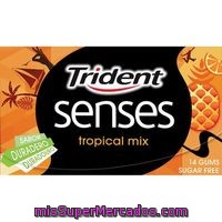Chicles Stick Tropical Mix Trident 1 Ud.