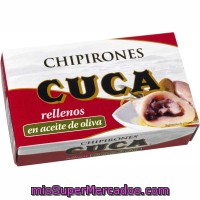 Chipirón Relleno En Aceite Cuca, Lata 120 G