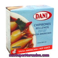 Chipirón Relleno En Salsa Americana Dani, Lata 102 G