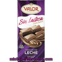 Choclate Sin Lactosa Valor, Tableta 125 G