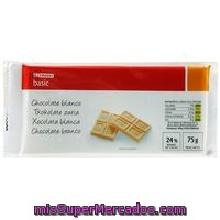 Choco Blanco Eroski Basic, Tableta 225 G