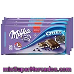 Choco Oreo Milka, Pack 3x100 G
