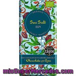 Chocolate And Love Chocolate Negro Ecológico Con Caramelo Y Sal Marina 55% Cacao Tableta 100 G