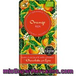 Chocolate And Love Chocolate Negro Ecológico Con Naranja 65% Cacao Tableta 100 G