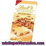 Chocolate Blanco Con Almendras Lindt 150 Gramos