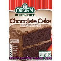 Chocolate Cake Mix Orgran, Caja 375 G