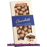 Chocolate Con Leche-almendras Delaviuda, Tableta 130 G
