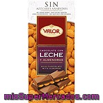 Chocolate Con Leche-almendras Sin Azúcar Valor, Tableta 150 G