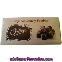 Chocolate Con Leche De Bombón-café Orbea, Tableta 125 G