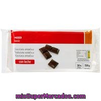 Chocolate Con Leche Eroski Basic, Pack 3x150 G