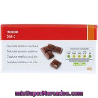 Chocolate Con Leche Eroski Basic, Tableta 150 G