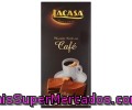Chocolate Con Leche Relleno De Café Lacasa 150 Gramos