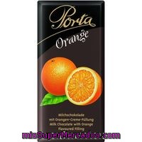 Chocolate Con Leche Relleno De Naranja Porta, Tableta 100 G