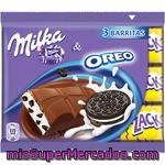 Chocolate Con Leche Relleno Oreo Milka 3 Ud.