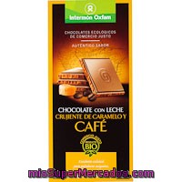 Chocolate Con Leche Sabor Caramelo-café Oxfam, Tableta 100 G