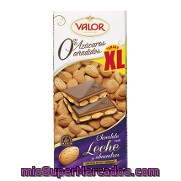 Chocolate Con Leche Y Almendras 0% Azúcares Añadidos Xl Valor 180 G.