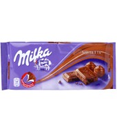 Chocolate Con Leche Y Crema De Avellanas Milka 100 G.