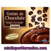 Chocolate Fundir Gotas, Hacendado, Caja 250 G