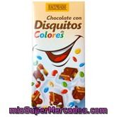 Chocolate  Leche Disquitos, Hacendado, Tableta 150 G