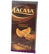 Chocolate Naranja Lacasa 150 G.