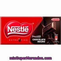 Chocolate Negro 52 % Nestlé, Tableta 125 G