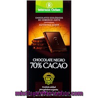 Chocolate Negro 70% Oxfam, Tableta 100 G