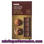 Chocolate Negro 74% Cacao Eroski, Tableta 100 G