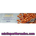 Chocolate Negro Con Almendras Enteras Lindt 300 Gramos