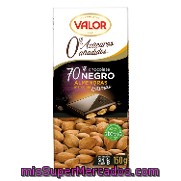 Chocolate Negro Con Almendras Valor 150 G.