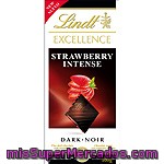 Chocolate Negro Con Fresa Lindt Excellence 100 Gramos