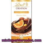 Chocolate Negro Con Relleno De Trufa Y Naranja Lindt-creation 100 G.
