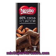 Chocolate Negro Ecuador Nestlé - Gold 200 G.