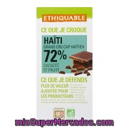 Chocolate Negro Ethiquable 100 G.