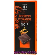 Chocolate Negro Naranja Carrefour Selección 100 G.