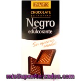 Chocolate Negro Sin Azucar, Hacendado, Tableta 125 G