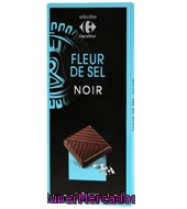 Chocolate Noir Flor De Sal Carrefour Selección 100 G