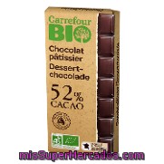 Chocolate Para Postres Carrefour Bio 100 G.