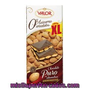 Chocolate Puro Con Almendras 0% Azúcares Añadidos Xl Valor 180 G.