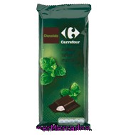 Chocolate Relleno Sabor Menta Carrefour 100 G.