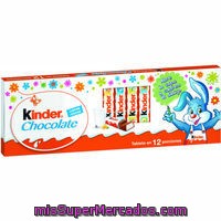 Chocolate T.12 Kinder, Paquete 150 G