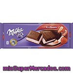 Cholate Relleno De Fresa Milka 300 G.