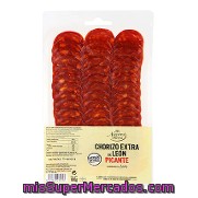 Chorizo De León Picante Loncheado De Nuestra Tierra 100 G.