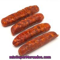 Chorizo Dulce Eroski, 4 Unid., Bandeja 316 G