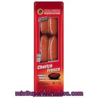 Chorizo Fresco Palacios, 6 Unid., Sobre 240 G