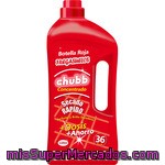 Chubb Friega Suelos Concentrado Botella Roja Secado Rápido Botella 1 L