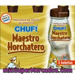 Chufi Maestro Horchatero Horchata De Chufa Pack 3 Botellas 250 Ml