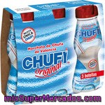 Chufi Original Horchata De Chufa De Valencia Pack 3 Botellas 250 Ml