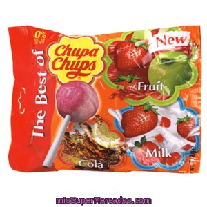 Chupa-chups The Best Of Bolsa 16uds 192 Gr