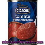 Cidacos Tomate Natural Triturado Extra Lata 400 G